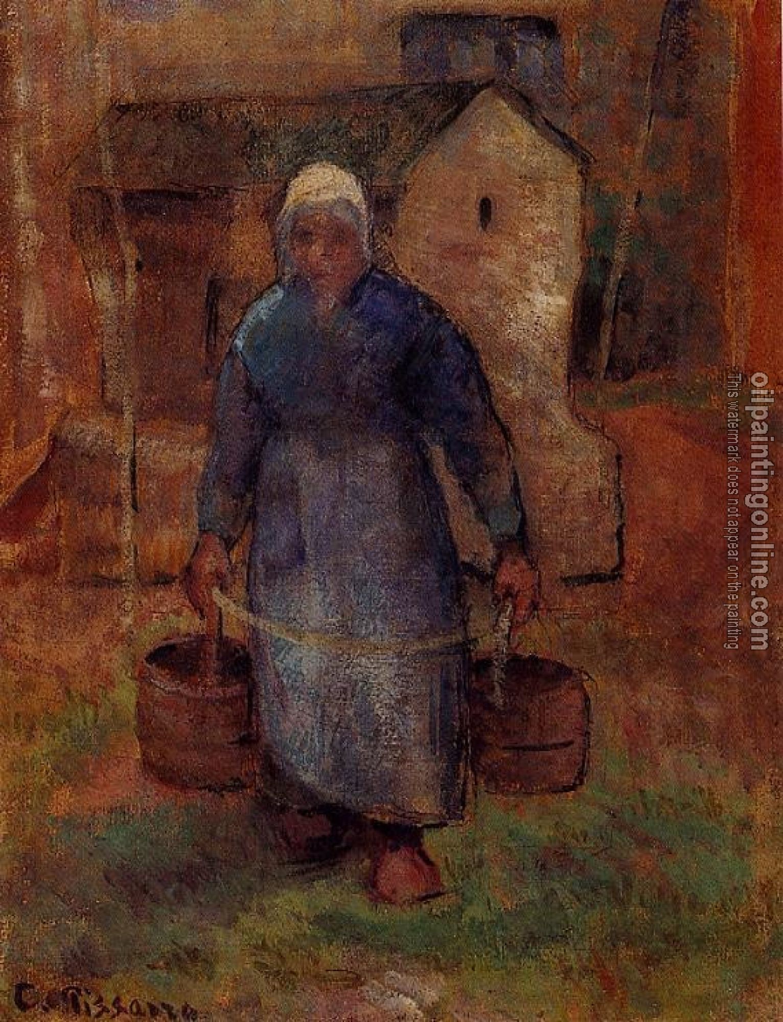 Pissarro, Camille - Woman with Buckets